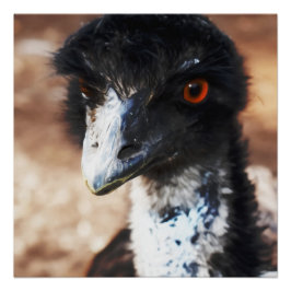 背中の鋭い目 ポスター