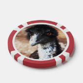 背中の鋭い目 ポーカーチップ (シングル)