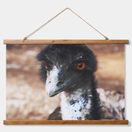 背中の鋭い目 吊り下げ型タペストリー