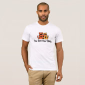背中を守るよ Tシャツ (正面フル)
