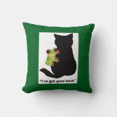 背中を得持つ クッション (正面)