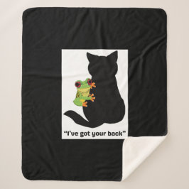 背中を得持つ シェルパブランケット