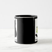 背中を得持つ ツートーンマグカップ (中央)