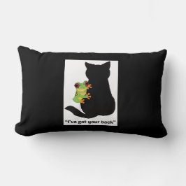 背中を得持つ ランバークッション