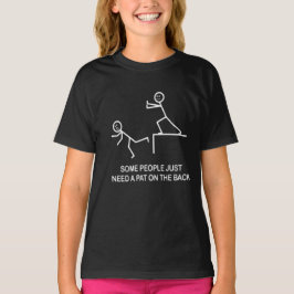 背中を軽く叩いてあげるといい Tシャツ