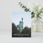 背中得だ！ ポストカード (スタンド正面)