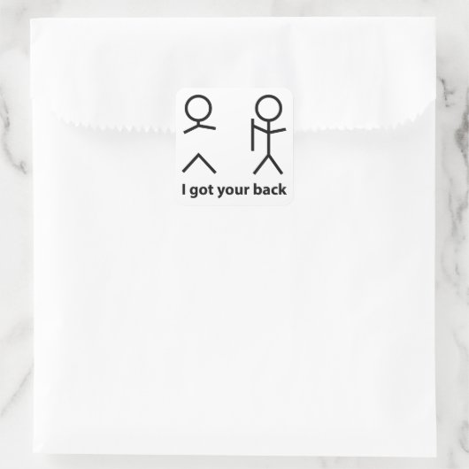 背中得よ！ スクエアシール (バッグ)