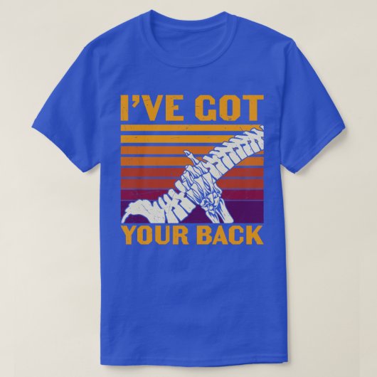 背中得を持つ Tシャツ (デザイン正面)