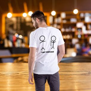 背中得を Tシャツ