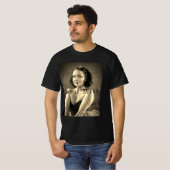 背中王室の引用文付きマインドダンディーナのシャツ Tシャツ (正面フル)