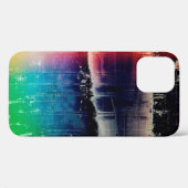 背伝統的グランジ景、スクラッチテクスチャw Case-Mate iPhoneケース (裏面 (横))