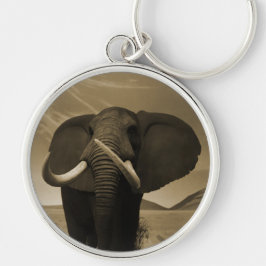 背威厳のある高 キーホルダー