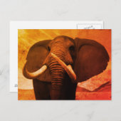 背威厳のある高 ポストカード (正面/裏面)