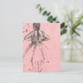 『背後から見たダンサー』（せこうからみたダンサー、英: Dancer from the Back）b ポストカード (スタンド正面)