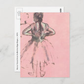 『背後から見たダンサー』（せこうからみたダンサー、英: Dancer from the Back）b ポストカード (正面/裏面)