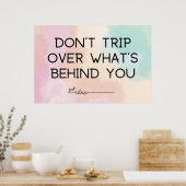 背後にある物を旅するな ポスター (キッチン)