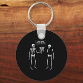 背得骨のおもしろいパン キーホルダー (正面)