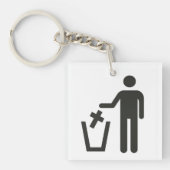 背教 キーホルダー (正面)