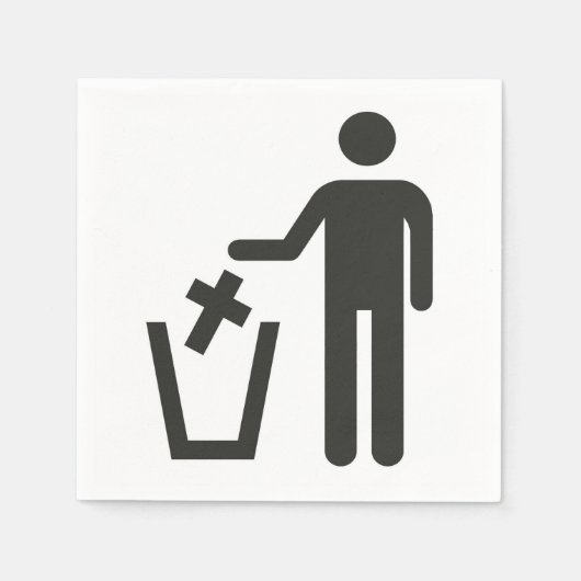 背教 スタンダードカクテルナプキン (正面)