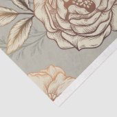 背景が中立開花の鳥 薄葉紙 (詳細)