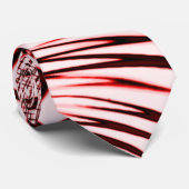 背景が明るい赤い曲線の跡 ネクタイ (ロール)