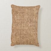 背景としての自然なラインテクスチャ アクセントクッション (裏面(縦))