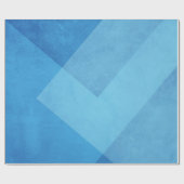 背景と青の美しい色パターン（の模様が）ある付き ラッピングペーパー (フラット)