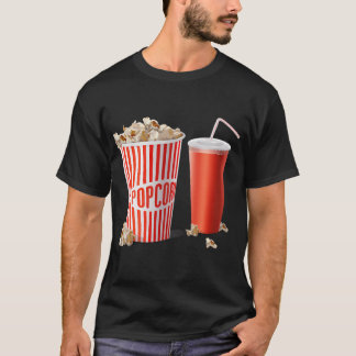 背景にスカイラインのある観覧車。 Tシャツ