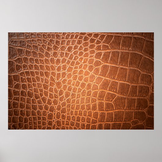 背景に使用する茶色の皮革のテクスチャ ポスター (正面)
