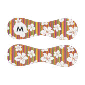 背景に白いモノグラストライプのム 野球ボール (パネル)