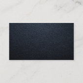 背景のための青書の質 名刺 (裏面)