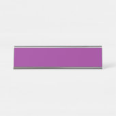 背景のグラデーションにピンクと デスクネームプレート (正面)