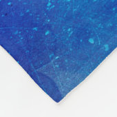 背景のスカイクラウドアート抽象芸術 フリースブランケット (角)