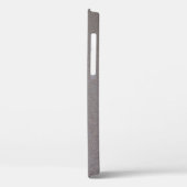 背景のデスクトップグラデーション（灰色） Case-Mate iPhoneケース (裏面 / 左)