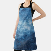 背景のデニ擦り切れたム生地のテクスチャ。ジーンズ エプロン (インサイチュ)