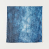 背景のデニ擦り切れたム生地のテクスチャ。ジーンズ タペストリー (正面(横))