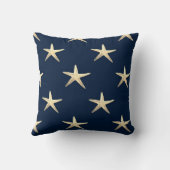 背景のヒトデ無地のラパターン装飾用クッション クッション (裏面)