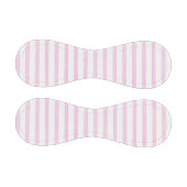 背景のピンクの水色のストライプ 野球ボール (パネル)