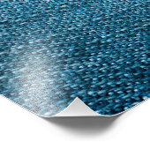 背景のブルーデニムジーンズのテクスチャ フォトプリント            (角)