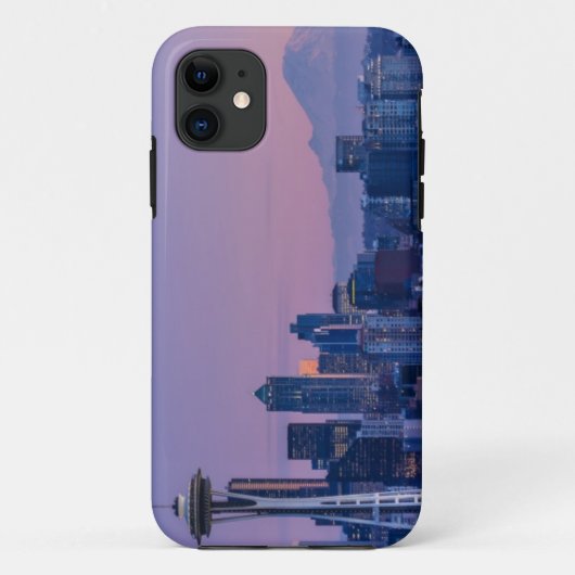 背景のレーニア山 Case-Mate iPhoneケース (裏面)