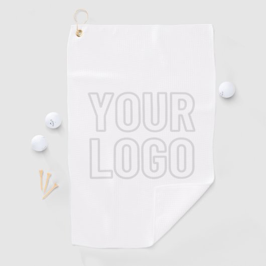 背景のロゴを自動的に明るくする ゴルフタオル (インサイチュ)