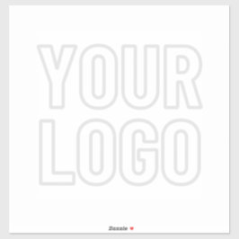 背景のロゴを自動的に明るくする シール