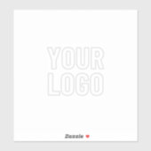 背景のロゴを自動的に明るくする シール (シート)