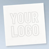 背景のロゴを自動的に明るくする スタンダードカクテルナプキン