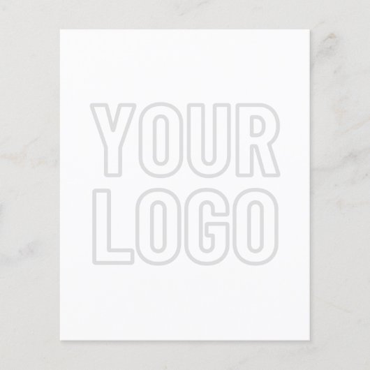 背景のロゴを自動的に明るくする チラシ (正面)