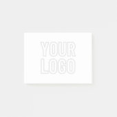 背景のロゴを自動的に明るくする ポストイット (正面)