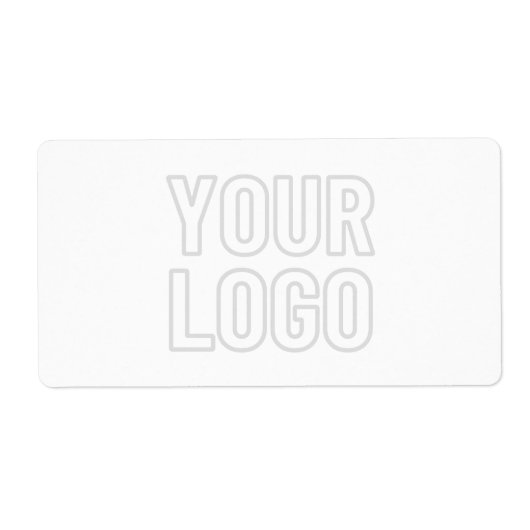 背景のロゴを自動的に明るくする ラベル (正面)