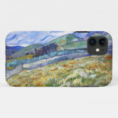 背景の山が付いている小麦畑 Case-Mate iPhoneケース (裏面(横))