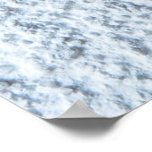 背景の構造のテクスチャ白 ポスター (角)