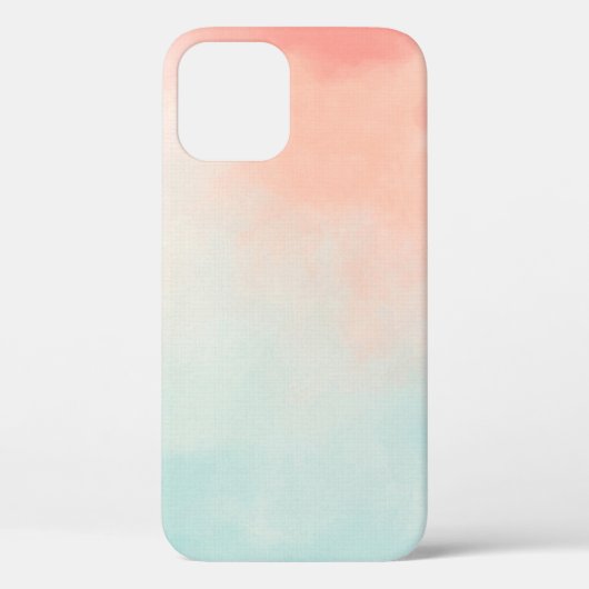 背景の水の色パターン Case-Mate iPhoneケース (裏面)